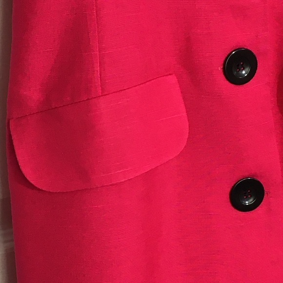 Vintage NIPON BOUTIQUE Short Sleeve Dress linen - Picture 2 of 16